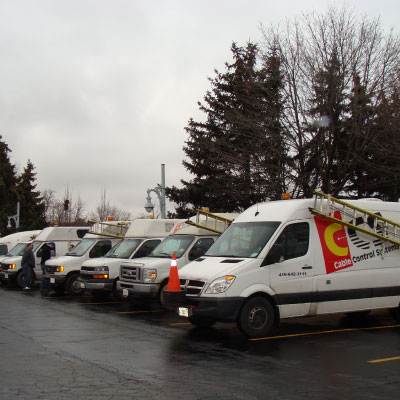 CCS Fibre Optics Service Vehicle Fleet
